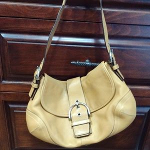 Coach leather bag